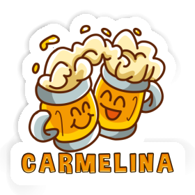 Autocollant Bière Carmelina Image