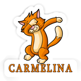 Chat Autocollant Carmelina Image