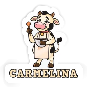Carmelina Autocollant Vache Image