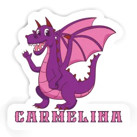 Carmelina Autocollant Dragon mère Image