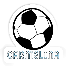 Carmelina Autocollant Ballon de foot Image