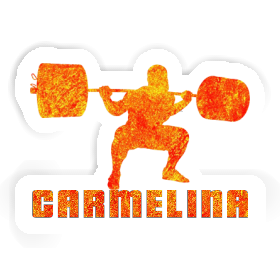 Autocollant Carmelina Haltérophilie Image
