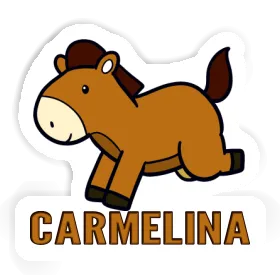 Autocollant Carmelina Cheval Image