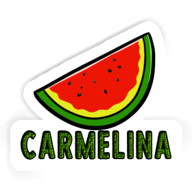 Pastèque Autocollant Carmelina Image