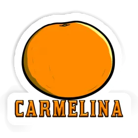 Autocollant Carmelina Orange Image