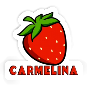 Autocollant Carmelina Fraise Image