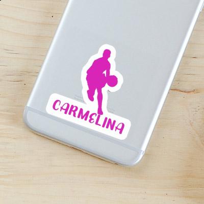 Carmelina Autocollant Joueur de basket-ball Notebook Carmelina Autocollant Joueur de basket-ball Notebook Image
