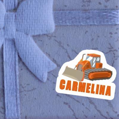 Pelleteuse Autocollant Carmelina Notebook Image