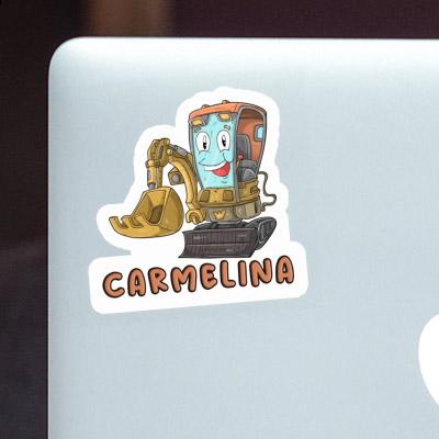 Autocollant Pelleteuse Carmelina Laptop Image