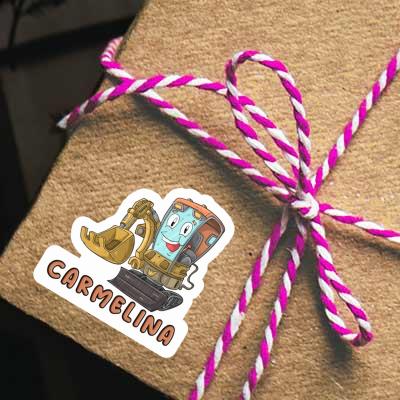 Little Excavator Sticker Carmelina Gift package Image