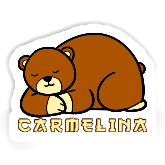 Carmelina Autocollant Ours Gift package Image