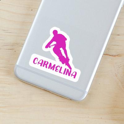 Carmelina Aufkleber Biker Notebook Carmelina Aufkleber Biker Gift package Image