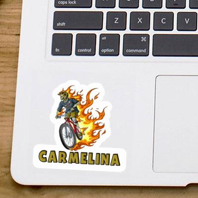 Sticker Mountainbiker Carmelina Sticker Mountainbiker Carmelina Image