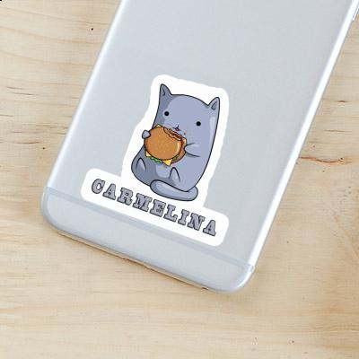 Autocollant Chat Carmelina Notebook Autocollant Chat Carmelina Gift package Image