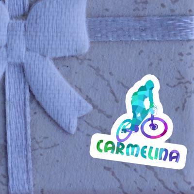 Carmelina Sticker Downhiller Notebook Image