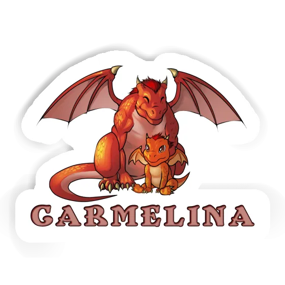 Carmelina Autocollant Dragon Laptop Carmelina Autocollant Dragon Laptop Image
