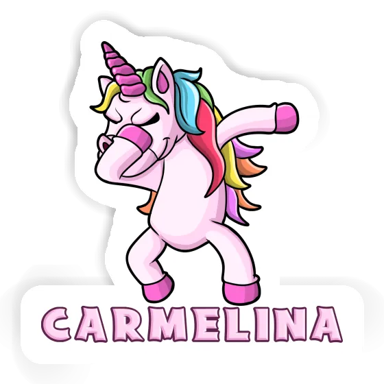 Autocollant Licorne Carmelina Notebook Autocollant Licorne Carmelina Gift package Image