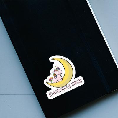 Autocollant Carmelina Licorne Notebook Autocollant Carmelina Licorne Gift package Image
