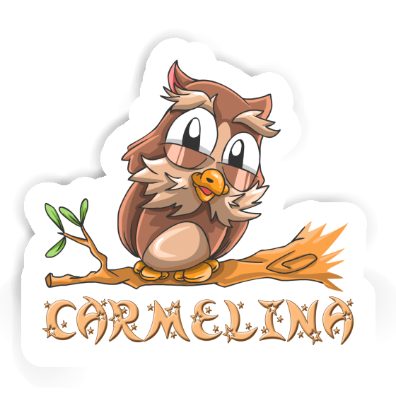 Autocollant Carmelina Hibou Image