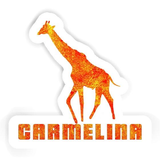 Sticker Carmelina Giraffe Notebook Sticker Carmelina Giraffe Gift package Image