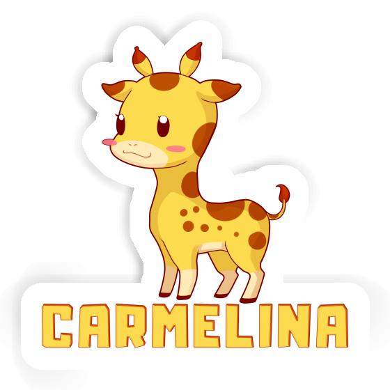 Autocollant Carmelina Girafe Notebook Autocollant Carmelina Girafe Notebook Image