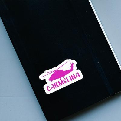 Carmelina Autocollant Hélicoptère Notebook Carmelina Autocollant Hélicoptère Gift package Image