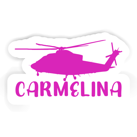 Carmelina Autocollant Hélicoptère Carmelina Autocollant Hélicoptère Image