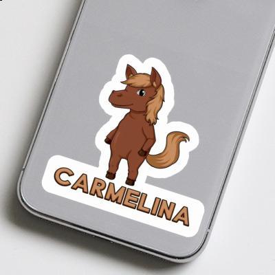 Cheval Autocollant Carmelina Notebook Image