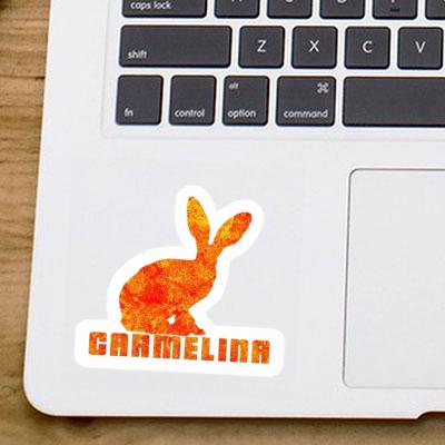 Autocollant Lapin Carmelina Notebook Image