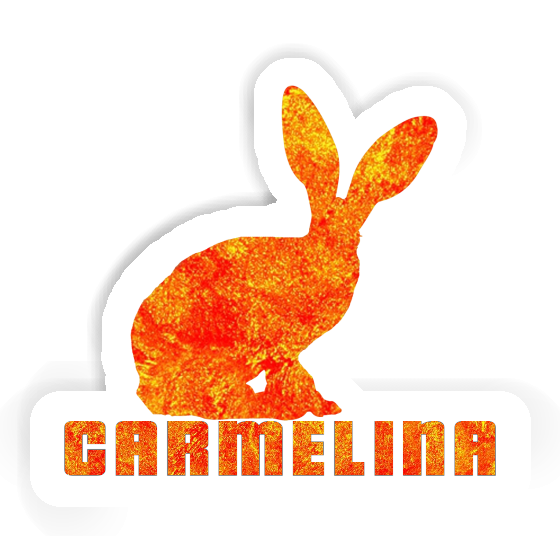 Autocollant Lapin Carmelina Image