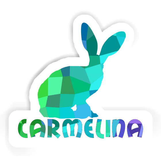 Autocollant Carmelina Lapin Laptop Image