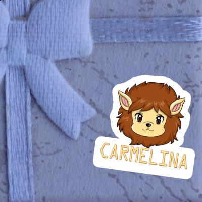 Autocollant Carmelina Tête de lion Notebook Autocollant Carmelina Tête de lion Gift package Image