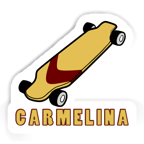 Autocollant Longboard Carmelina Notebook Image