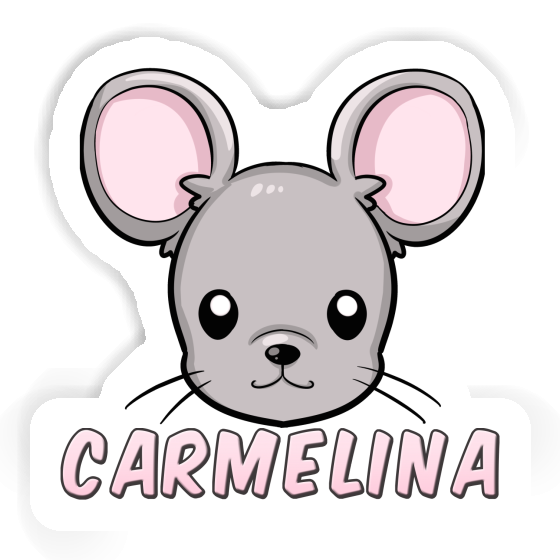 Carmelina Autocollant Souris Carmelina Autocollant Souris Image