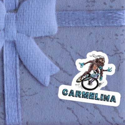 Mountainbiker Aufkleber Carmelina Mountainbiker Aufkleber Carmelina Image