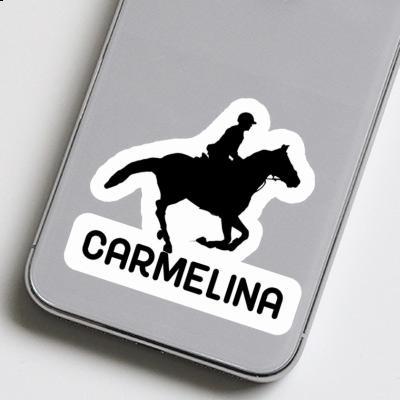 Autocollant Cavalière Carmelina Laptop Autocollant Cavalière Carmelina Laptop Image