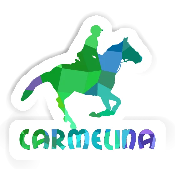 Autocollant Carmelina Cavalière Autocollant Carmelina Cavalière Image