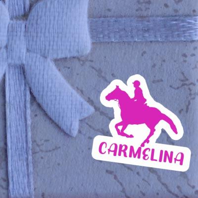 Carmelina Autocollant Cavalière Laptop Carmelina Autocollant Cavalière Laptop Image