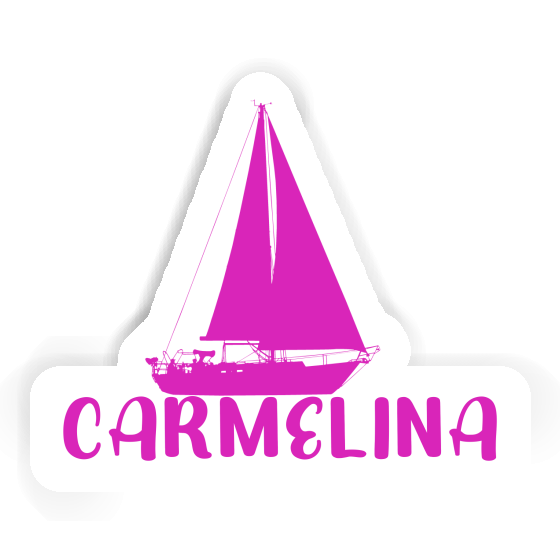 Autocollant Carmelina Voilier Gift package Image