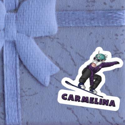 Autocollant Carmelina Snowboardeuse Autocollant Carmelina Snowboardeuse Image