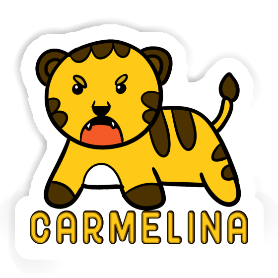 Sticker Tiger Carmelina Notebook Sticker Tiger Carmelina Notebook Image