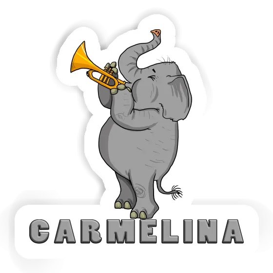 Autocollant Carmelina Éléphant Laptop Autocollant Carmelina Éléphant Laptop Image