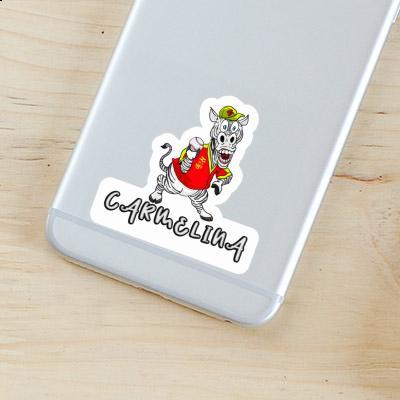 Carmelina Sticker Baseballer Notebook Carmelina Sticker Baseballer Gift package Image