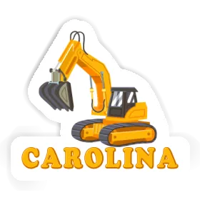 Carolina Aufkleber Bagger Image