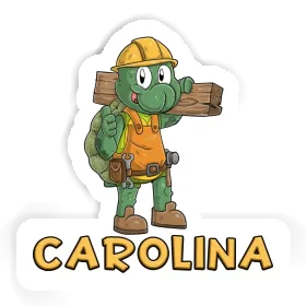 Sticker Carolina Bauarbeiter Image