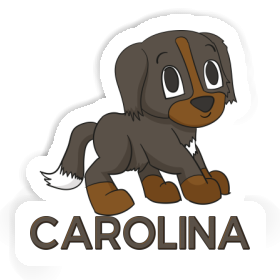 Aufkleber Carolina Berner Sennenhund Image