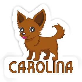 Chihuahua Sticker Carolina Image