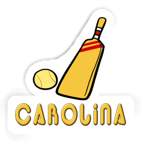 Kricketschläger Sticker Carolina Image
