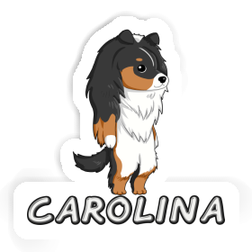 Aufkleber Carolina Schäferhund Image