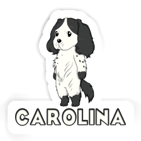 Aufkleber Cocker Spaniel Carolina Image